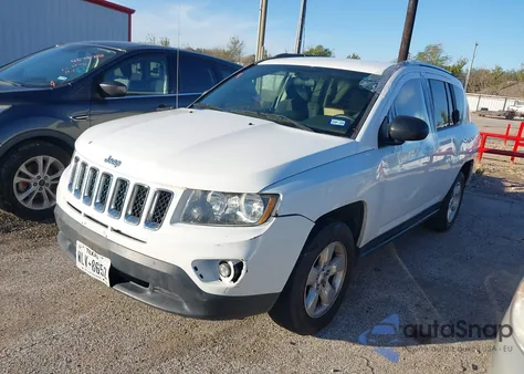 2014 Jeep Compass Sport z USA, uszkodzony, nr VIN 1C4NJCBA7ED573102